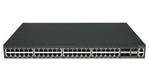 GL-SW-G302-54TC Управляемый коммутатор L3, Stack, 48*1/2.5 Гбит/с BaseT, 4*1/10Гбит/с SFP+, 2*блока питания NIKOMAX