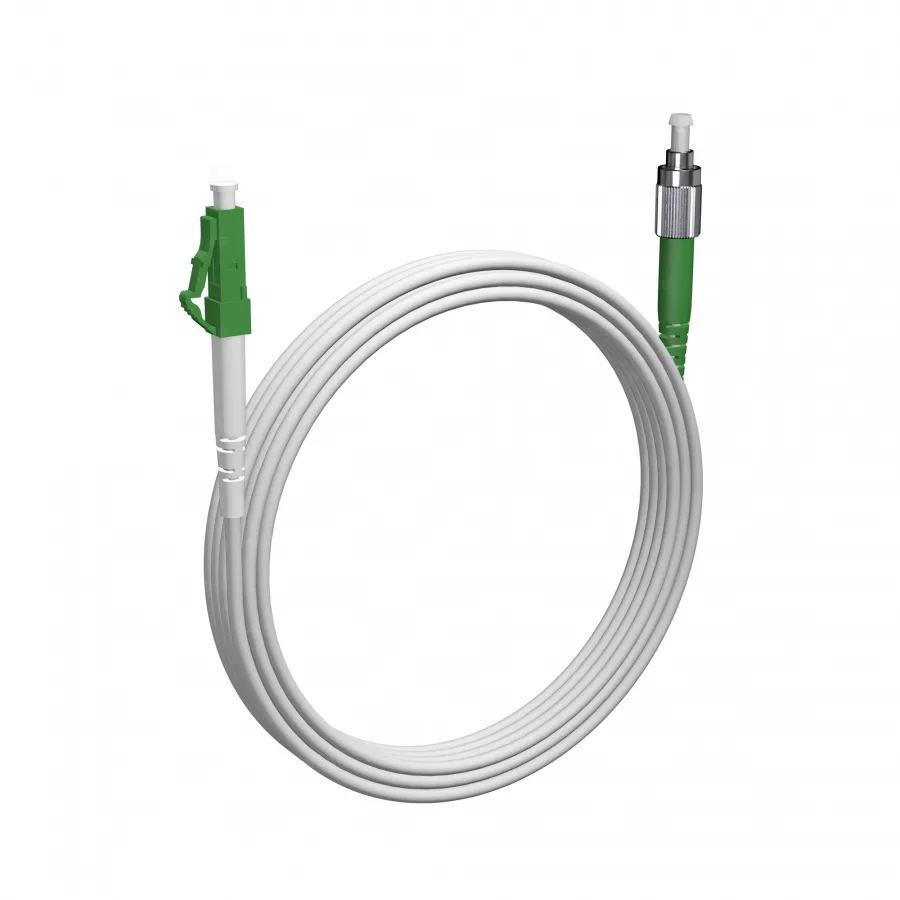 Шнур оптический NTSS spc LC/APC-FC/APC 9/125 G.657A1 2.0мм 6м LSZH (патч-корд)