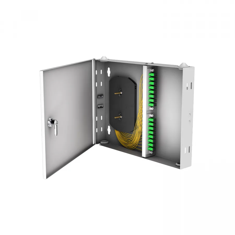 Кросс настенный NTSS PREMIUM, предсобранный, 12 портов SC/APC, 9/125 мкм