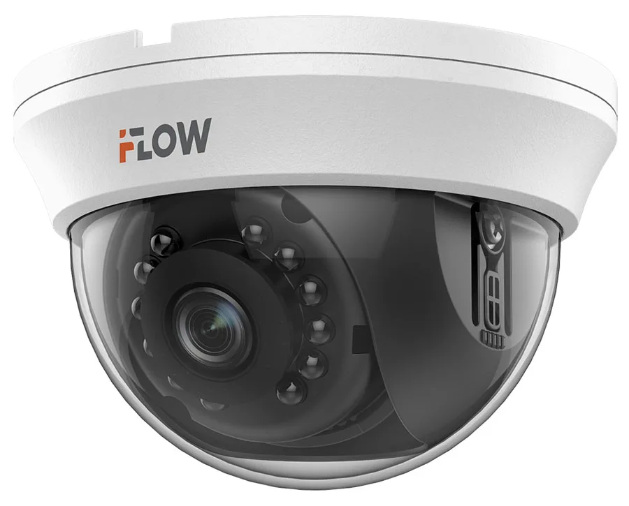 F-AC-1421(2.8mm) 2Мп внутренняя купольная HD-TVI камера iFlow