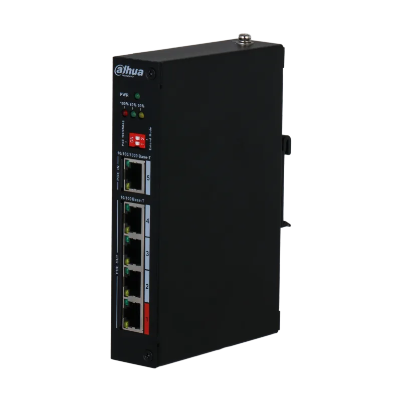 DH-PFT1500 4-портовый инжектор Dahua