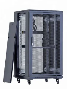 Серверный телекоммуникационный шкаф 19" напольный 22U SIT-FS1022M размеры(ШхГхВ) 600*1000*1166мм М/М