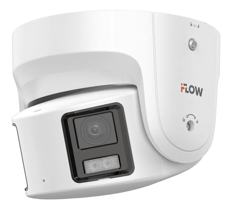 F-IC-2384PCMS/A 8Мп уличная панорамная IP-камера с Smart-подсветкой до 30м, технологией BrightVu и SharpSense