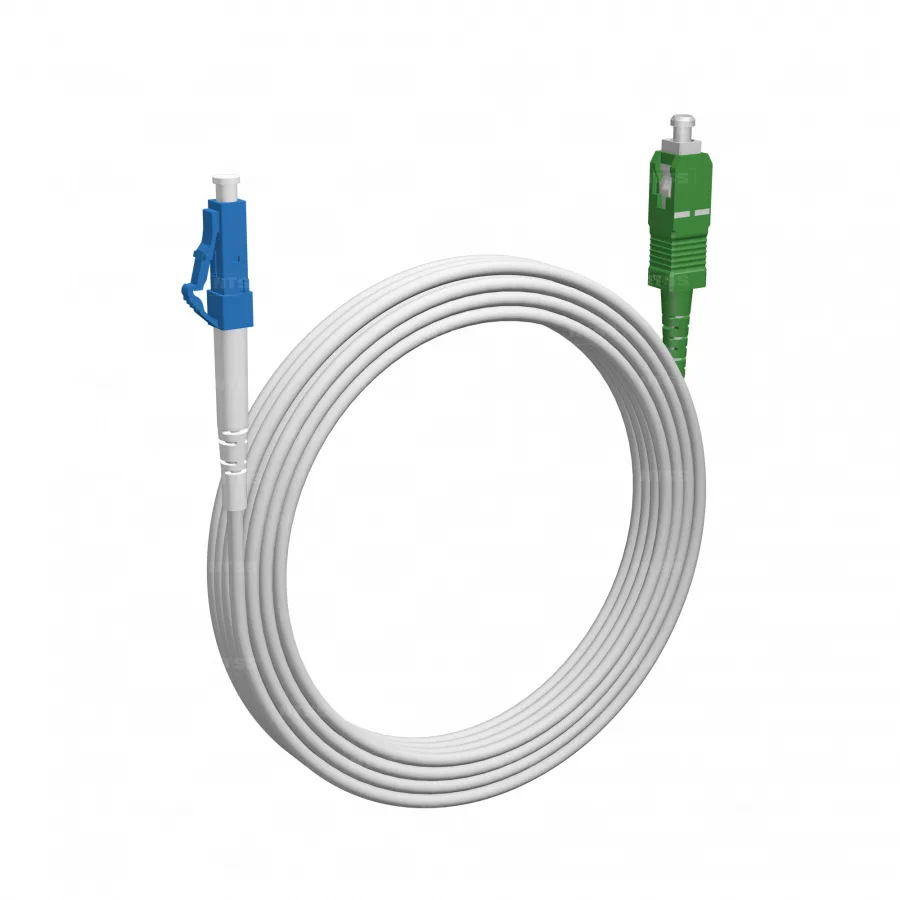 Шнур оптический NTSS spc LC/UPC-SC/APC 9/125 G.657A1 3.0мм 30м LSZH (патч-корд)