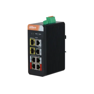 DH-IS4207-4GT-120 4-портовый гигабитный управляемый коммутатор с PoE Dahua
