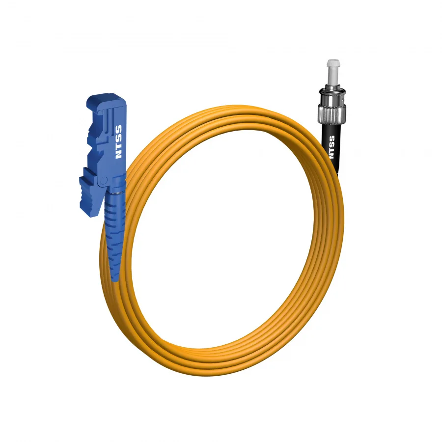 Шнур оптический NTSS spc E2000/UPC-ST/UPC 9/125 3.0мм 5м LSZH (патч-корд)