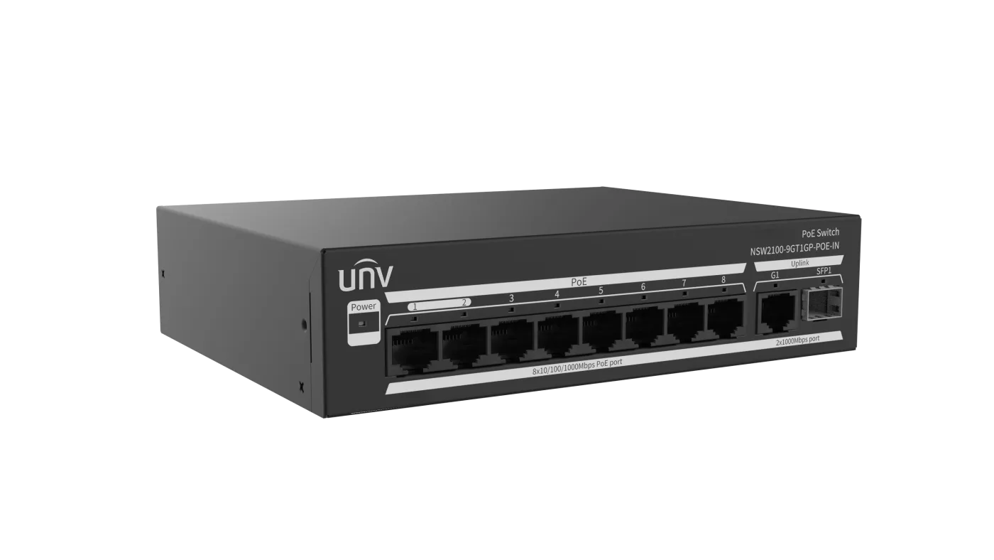 NSW2100-9GT1GP-POE-IN Управляемый POE-коммутатор Uniview