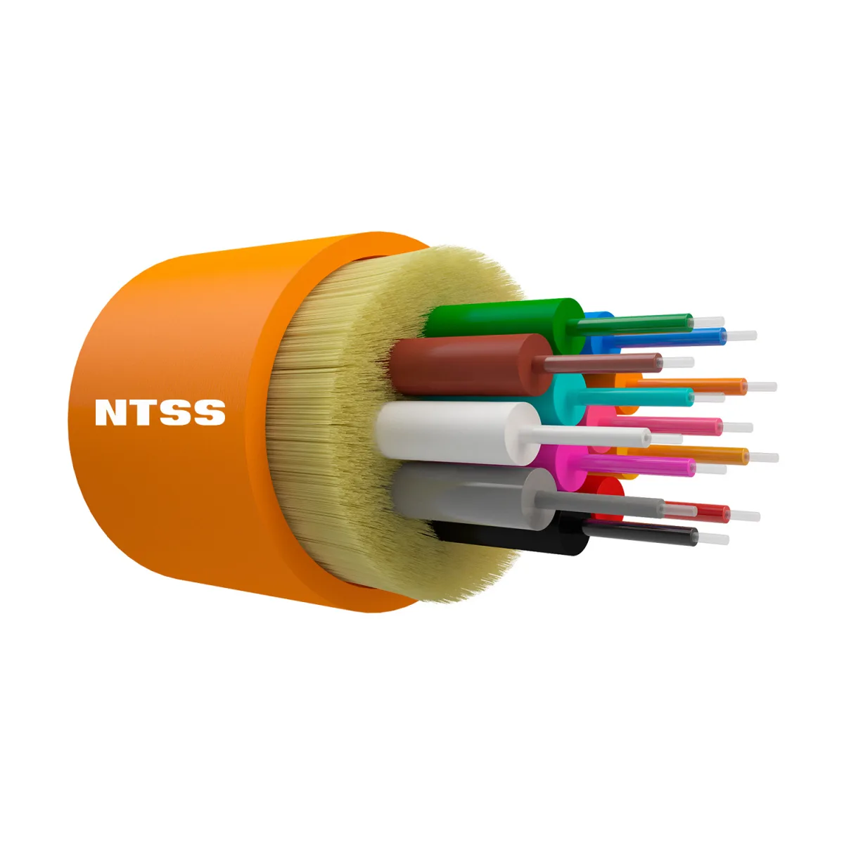 Оптический кабель внутренний NTSS PREMIUM 12 волокон OM1, 62.5/125, LSZH(нг(A)-HF), оранжевый