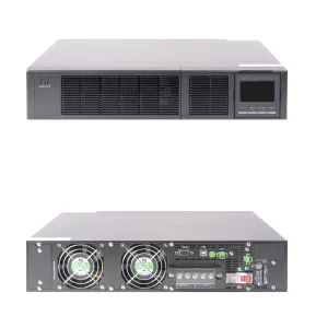 GL-UPS-OL06pf-1-1 ИБП 6000ВА/6000Вт без батарей (1/1 однофазный), 240в, ток зарядного устройства 4А, 2U, глубина 630 мм NIKOMAX