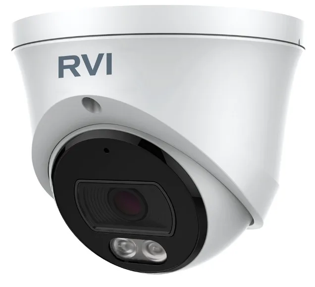 RVi-1NCEL2176 (2.8) white уличная купольная всепогодная IP-камера видеонаблюдения с встроенным микрофоном RVi