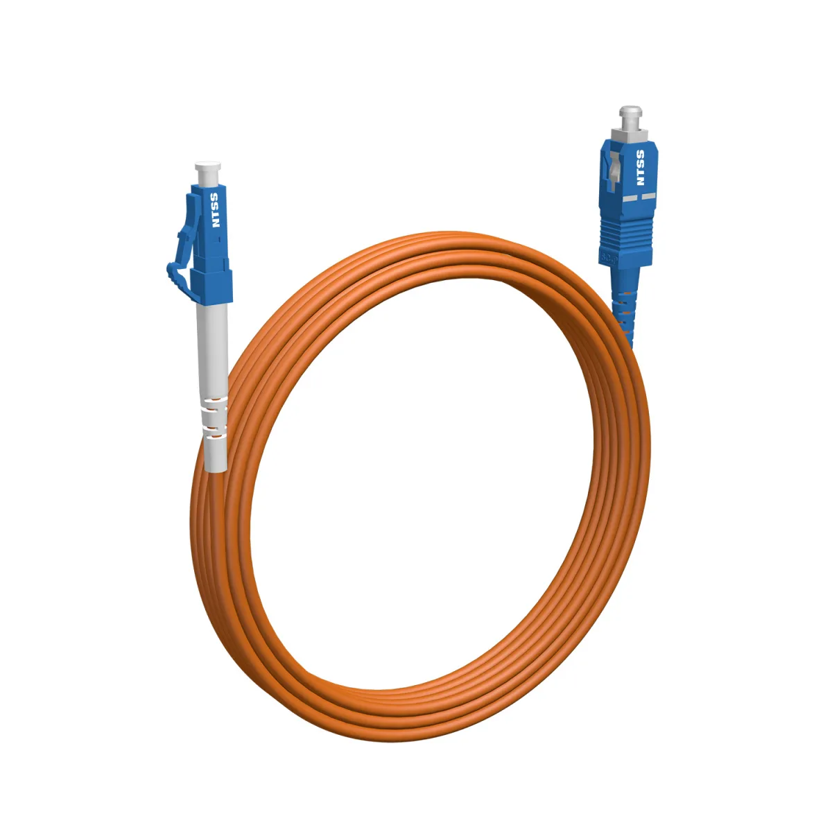 Шнур оптический NTSS spc LC/UPC-ST/UPC 62.5/125 2.0мм 1м LSZH (патч-корд)