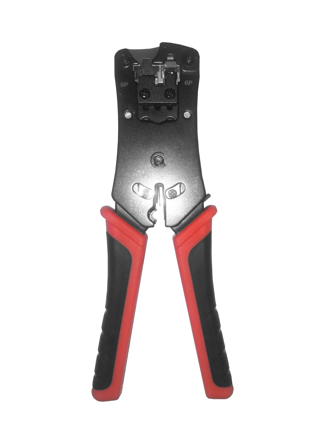 N-N468B Инструмент для обжима (кримпер) 8p8c(RJ-45), 6p6c(RJ-12), 6p4c(RJ-11), 4p4c, 4р2с параллельного действия, NETKO Optima
