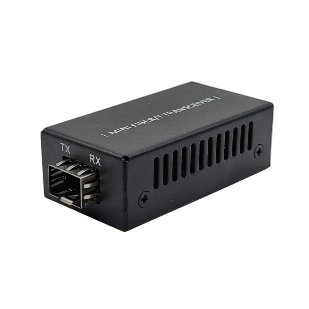 Медиаконвертер NBK-1000-SFP-MINI 10/100/1000Base-TX/1000Base-FX, без SFP модуля, блок питания DC5-12