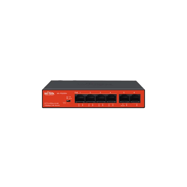 WI-PS205H v3 Неуправляемый коммутатор Wi-Tek