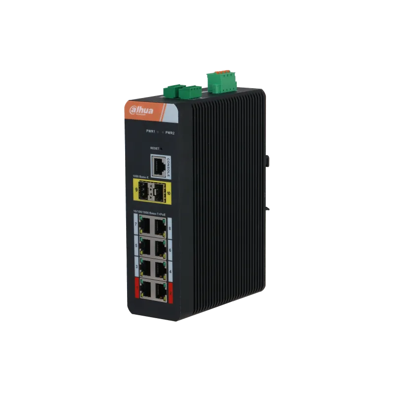 DH-IS4210-8GT-120 8-портовый гигабитный управляемый коммутатор с PoE Dahua