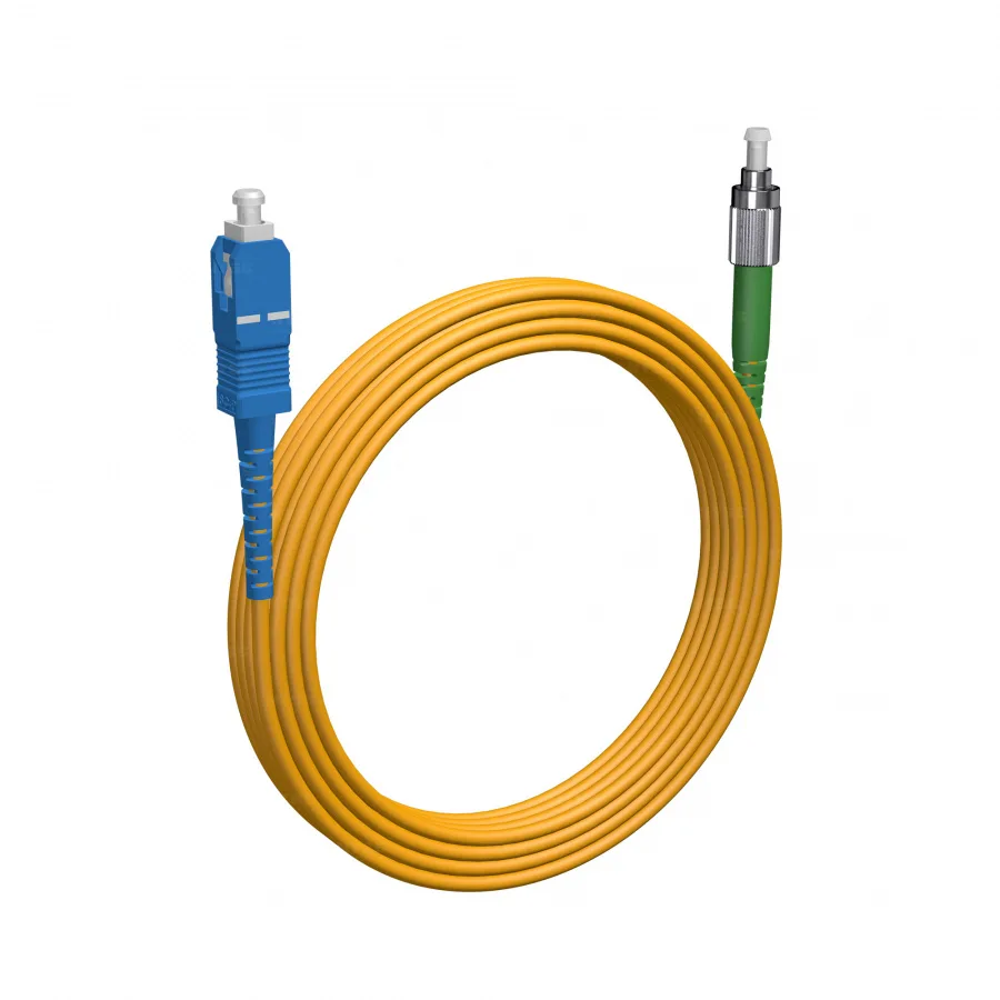 Шнур оптический NTSS spc SC/UPC-FC/APC 9/125 3.0мм 30м LSZH (патч-корд)