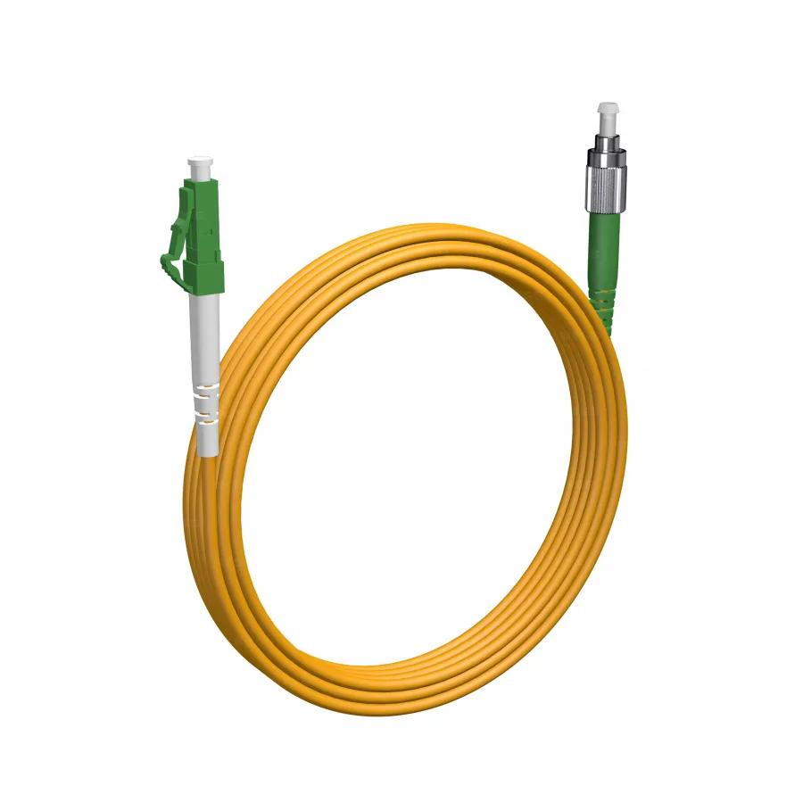 Шнур оптический NTSS spc LC/APC-FC/APC 9/125 3.0мм 6м LSZH (патч-корд)