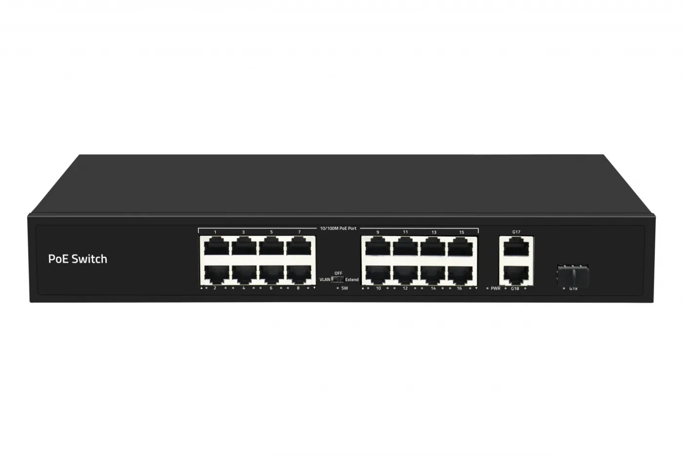 ST-NS016MB-GDF Коммутатор неуправляемый 18 портовый с PoE Smartec