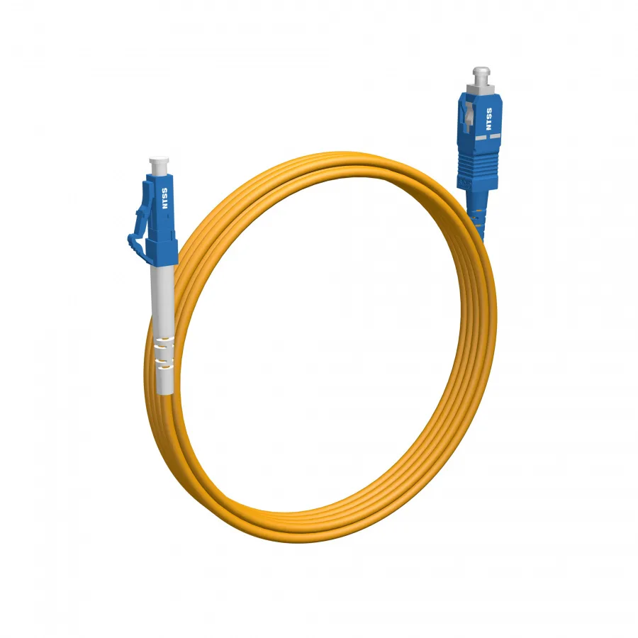 Шнур оптический NTSS spc LC/UPC-SC/UPC 9/125 2.0мм 4м LSZH (патч-корд)