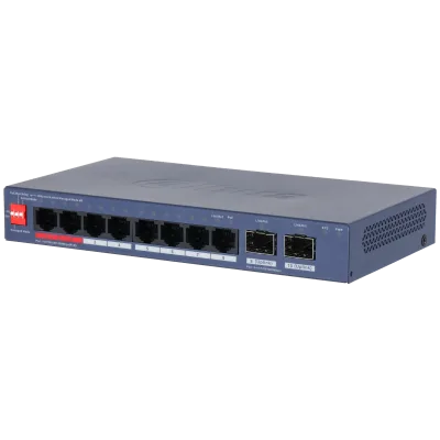 DH-CS4210-8GT-110 8-портовый гигабитный PoE коммутатор с функцией облачного управления Dahua