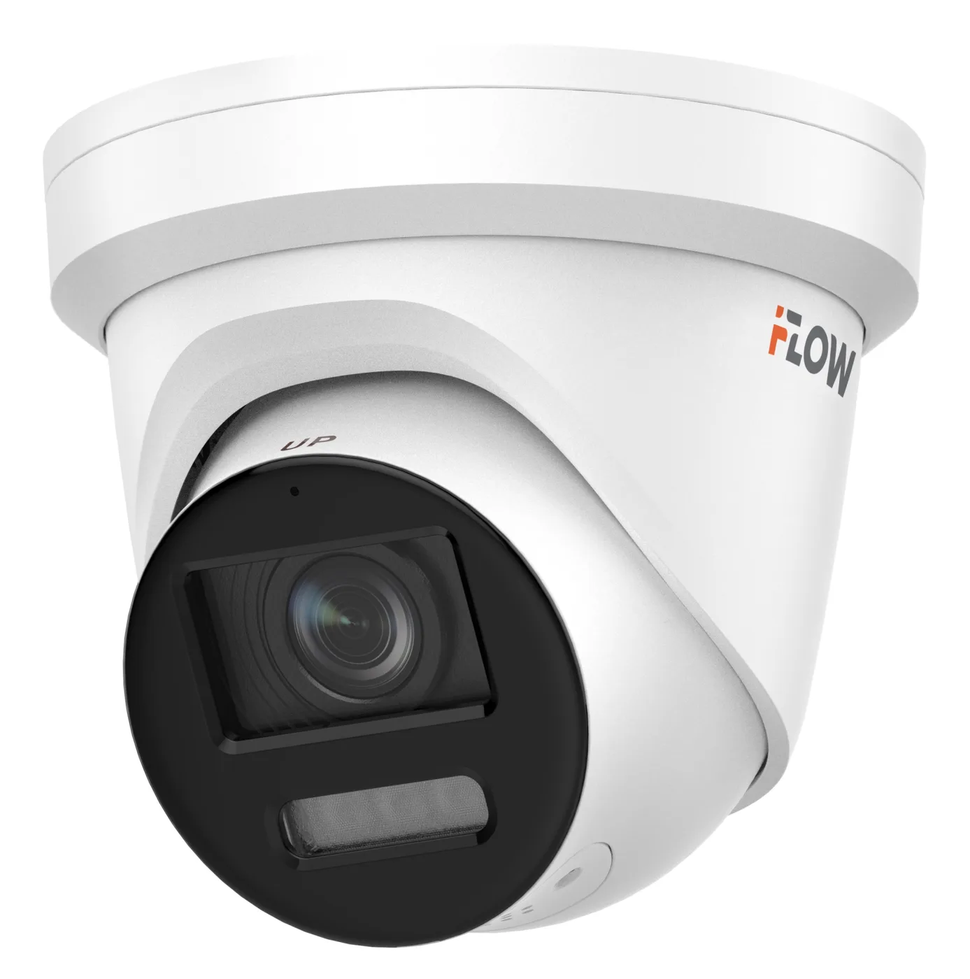 F-IC-2384CM(4mm) (Аналог DS-2CD2387G2-LU(4mm)(C )) 8Мп уличная купольная IP-камера с Smart подсветкой iFlow