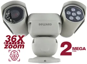 B89R-2217Z36 уличная поворотная IP-камера видеонаблюдения PTZ Beward