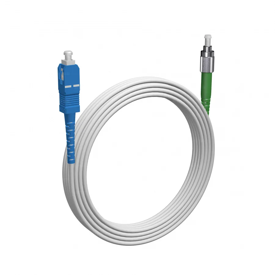 Шнур оптический NTSS spc SC/UPC-FC/APC 9/125 G.657A1 2.0мм 30м LSZH (патч-корд)
