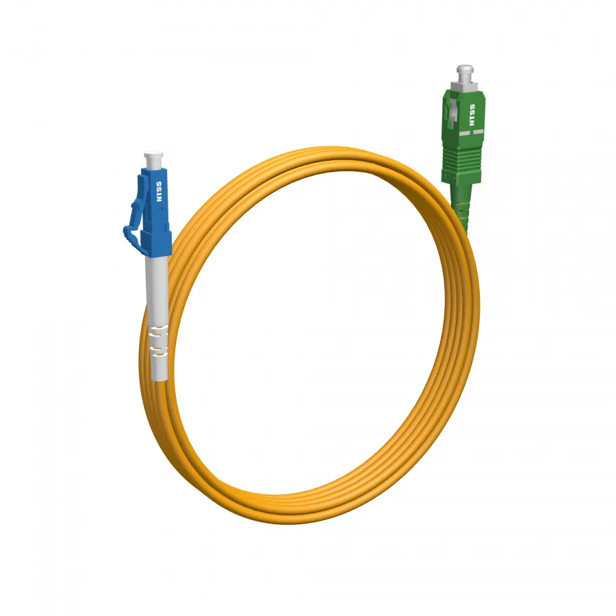 Шнур оптический NTSS spc LC/UPC-SC/APC 9/125 3.0мм 4м LSZH (патч-корд)