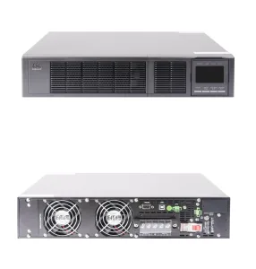 GL-UPS-OL10pf-1-1 ИБП 10000ВА/10000Вт без батарей (1/1 однофазный), 240в, ток зарядного устройства 4А, 2U, глубина 630 мм NIKOMAX