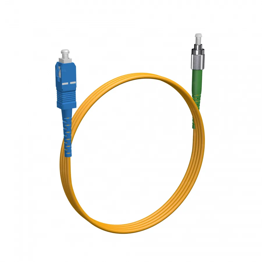 Шнур оптический NTSS spc SC/UPC-FC/APC 9/125 3.0мм 2м LSZH (патч-корд)