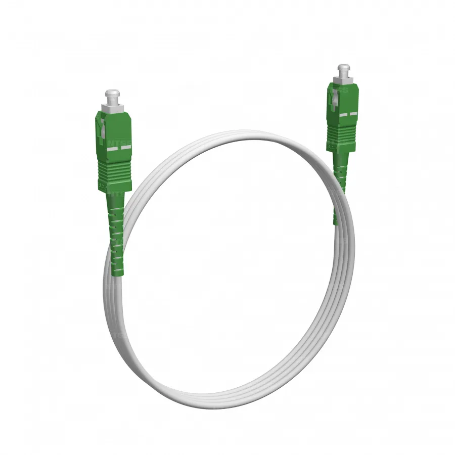 Шнур оптический NTSS spc SC/APC-SC/APC 9/125 G657.A2 2.0мм 1м LSZH (патч-корд)