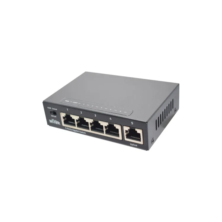 WI-SG105 v2 Коммутатор неуправляемый 5 портов Wi-Tek
