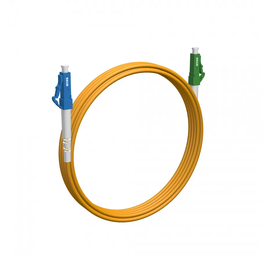 Шнур оптический NTSS spc LC/UPC-LC/APC 9/125 3.0мм 3м LSZH (патч-корд)