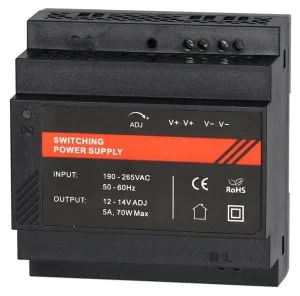 ST-PS105DDL-BK Стабилизированный источник питания с креплением на DIN-рейку Smartec
