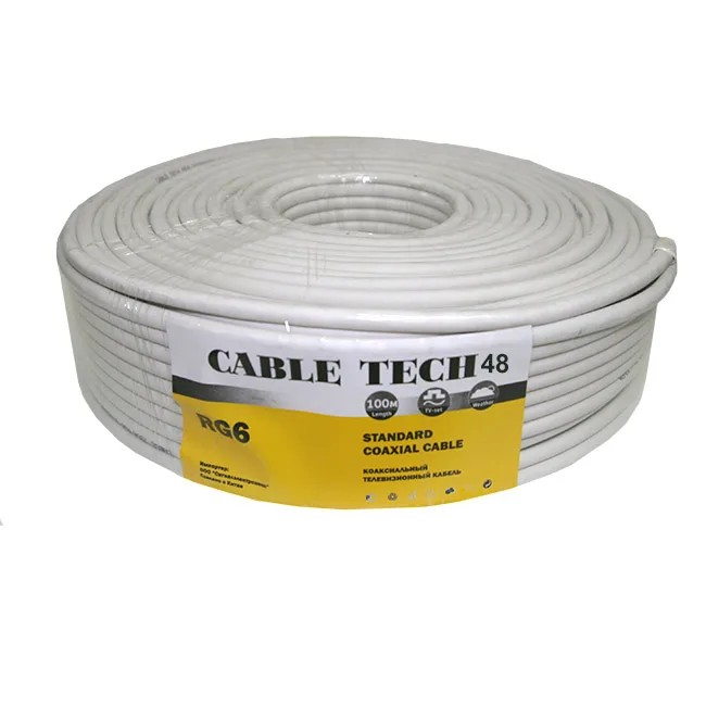 Кабель RG-6 Cable Tech, 100м