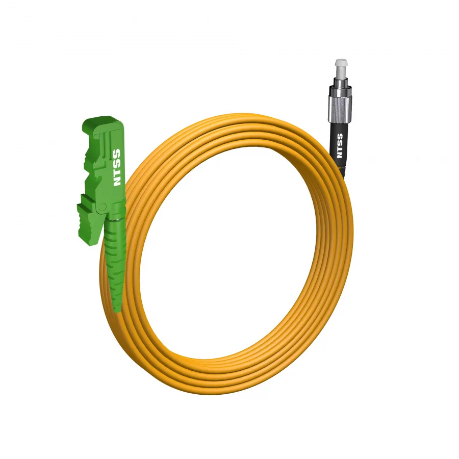 Шнур оптический NTSS spc E2000/APC-FC/UPC 9/125 3.0мм 30м LSZH (патч-корд)