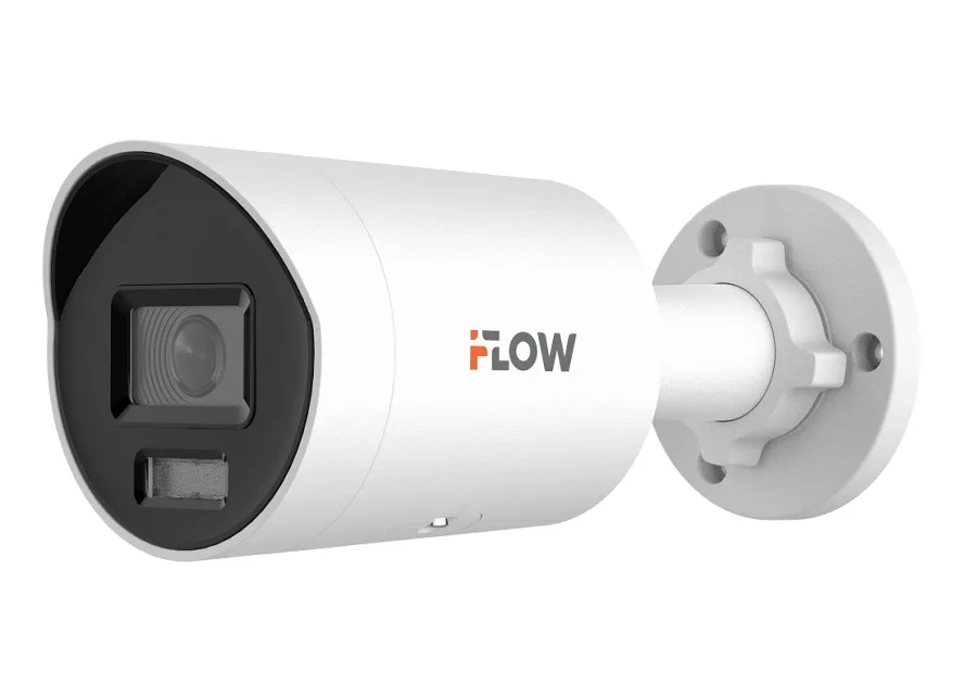 F-IC-2142C2M(4mm) (Аналог DS-2CD2043G2-LI2U) 4Мп уличная цилиндрическая IP-камера с гибридной Smart подсветкой до 40м и технологией SharpSense iFlow