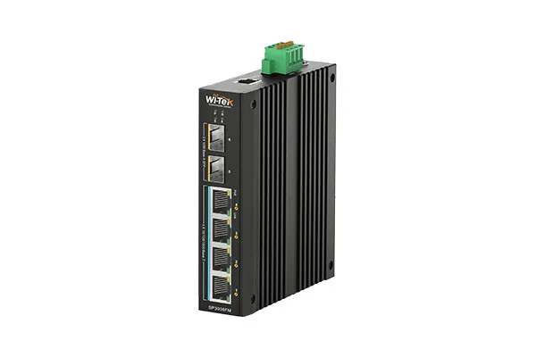 SP3006FM Промышленный настраиваемый сетевой PoE коммутатор Wi-Tek
