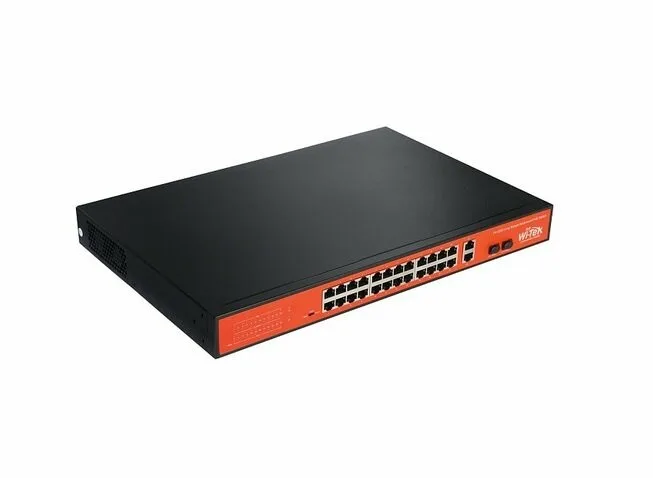 WI-PS526G v4 Неуправляемый коммутатор 24 PoE порта Wi-Tek