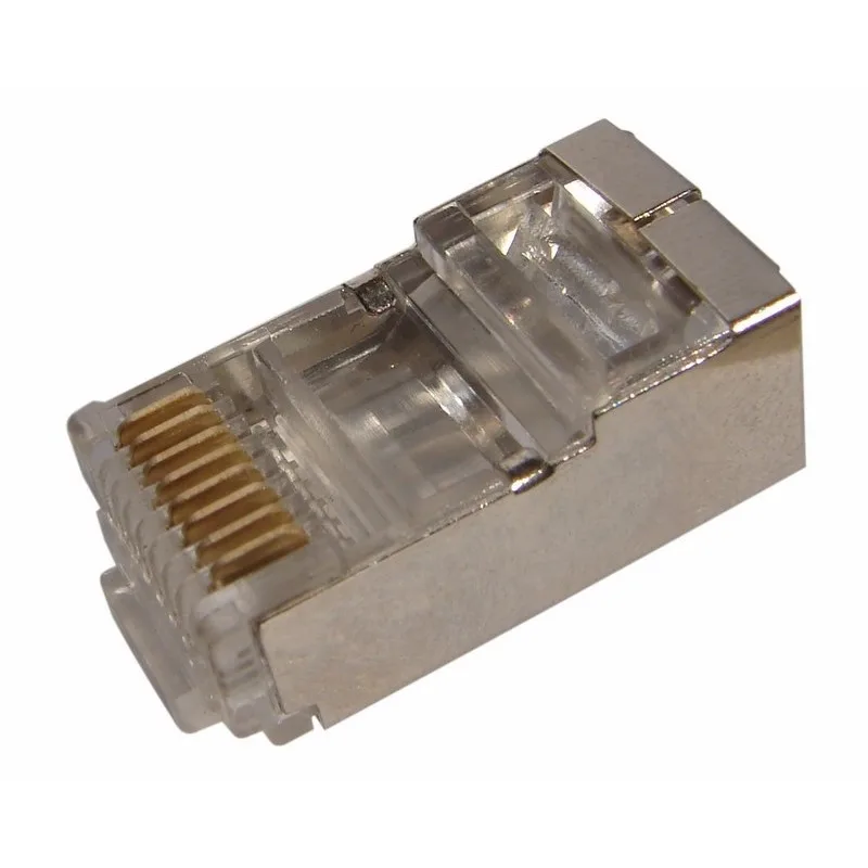 Коннектор RJ-45 экран, 100 штук