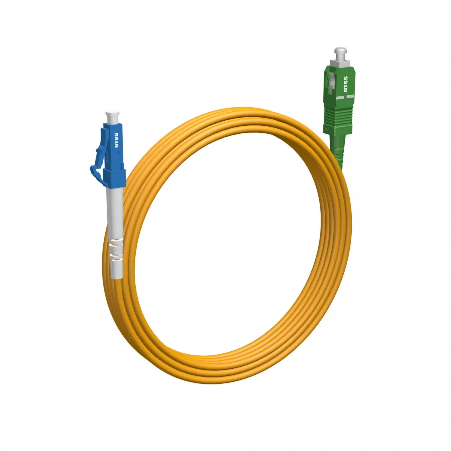 Шнур оптический NTSS PREMIUM spc LC/UPC-SC/APC 9/125 2.0мм 5м LSZH (патч-корд)