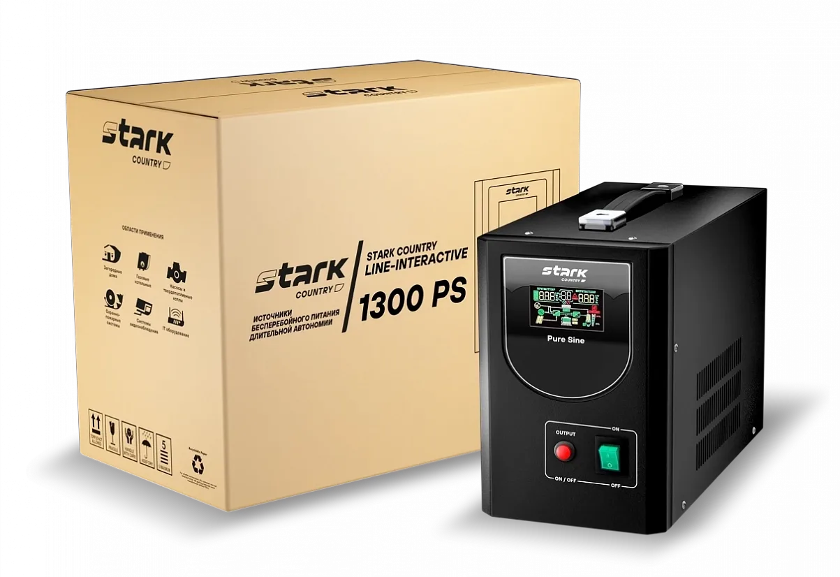 Stark Country 1300 PS Источник бесперебойного питания Stark Country