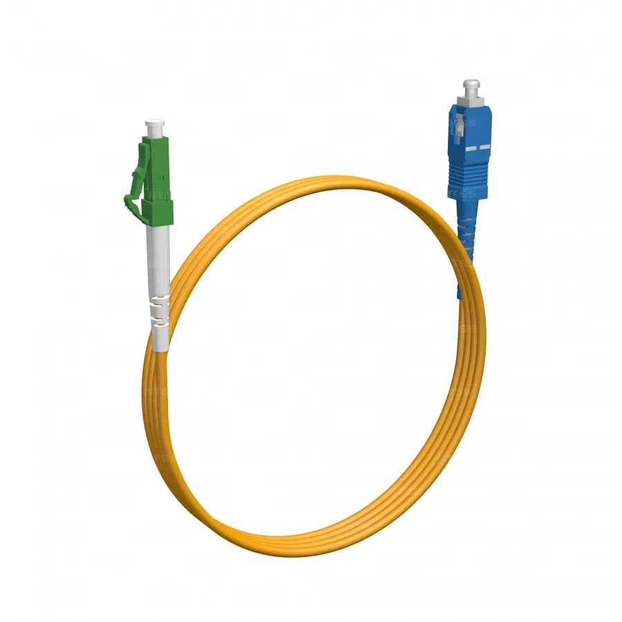 Шнур оптический NTSS spc LC/APC-SC/UPC 9/125 2.0мм 2м LSZH (патч-корд)