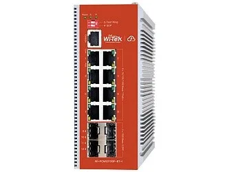 WI-PCMS312GF-BT-I v2 Коммутатор промышленный управляемый L2+ Wi-Tek