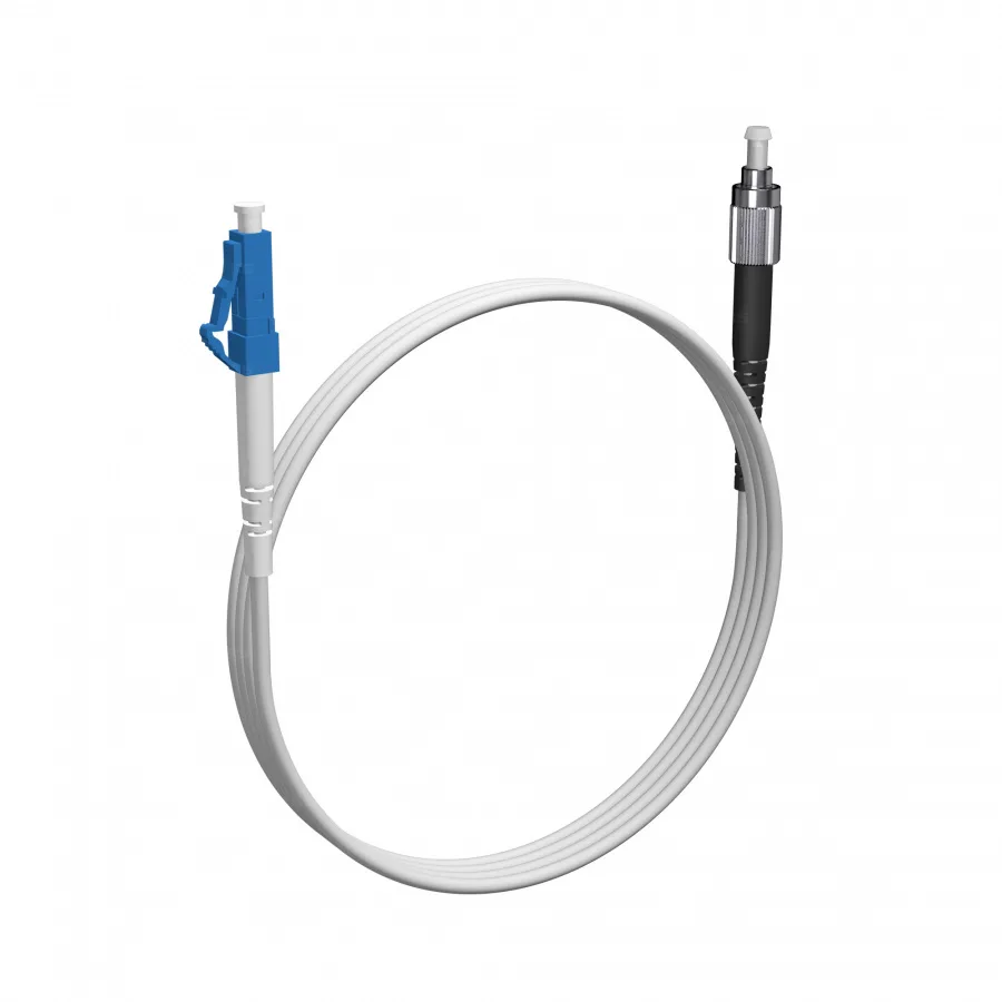 Шнур оптический NTSS spc LC/UPC-FC/UPC 9/125 G.657A1 3.0мм 1м LSZH (патч-корд)