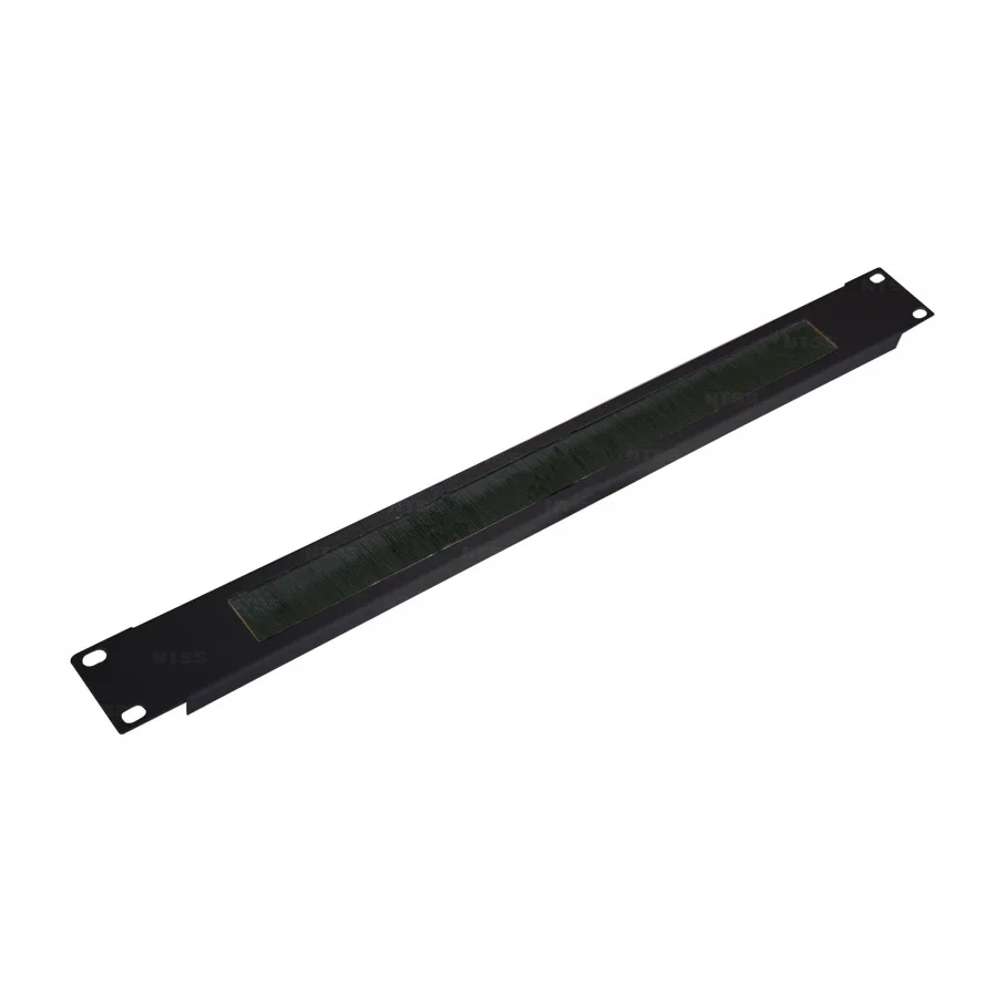 Организатор щеточный NTSS, крепление 19 1U, черный RAL 9005