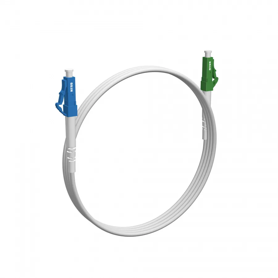 Шнур оптический NTSS spc LC/UPC-LC/APC 9/125 G.657A1 3.0мм 2м LSZH (патч-корд)