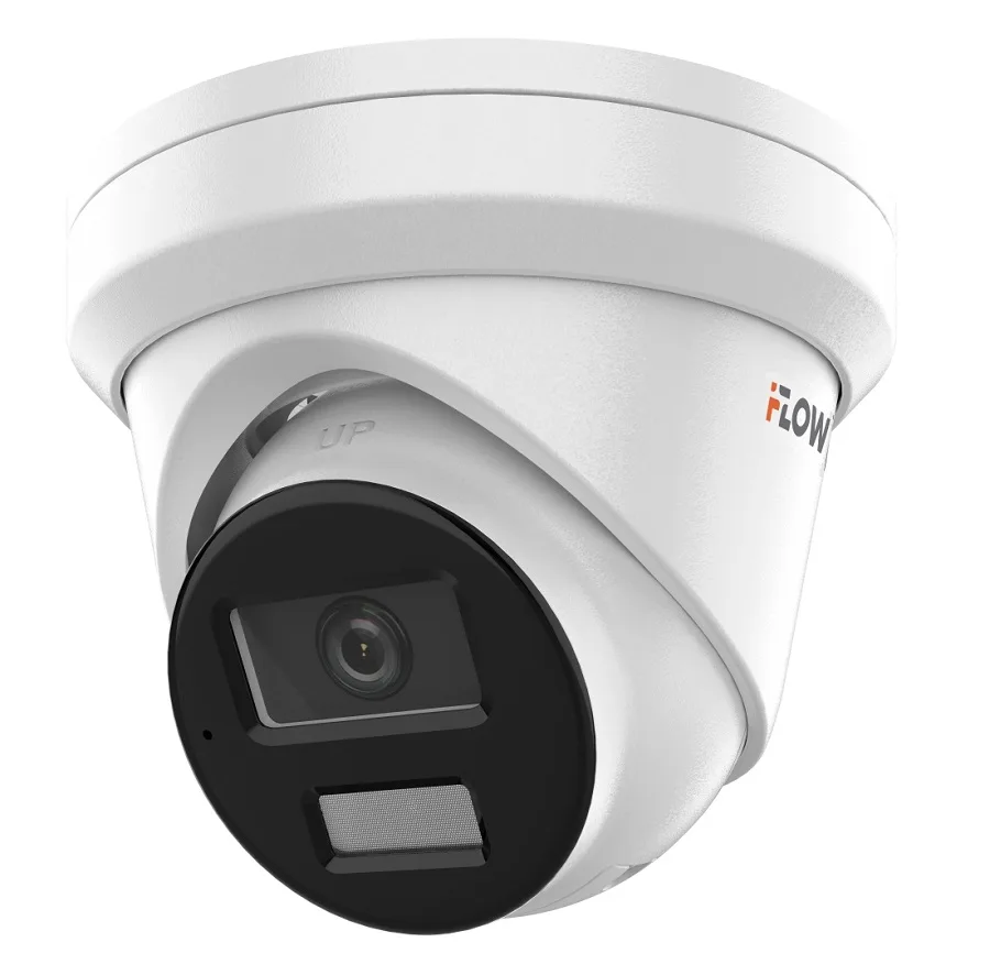 F-IC-2382C2M(4mm) (Аналог DS-2CD2383G2-LI2U(4mm)) 8Мп уличная купольная IP-камера с гибридной Smart подсветкой iFlow