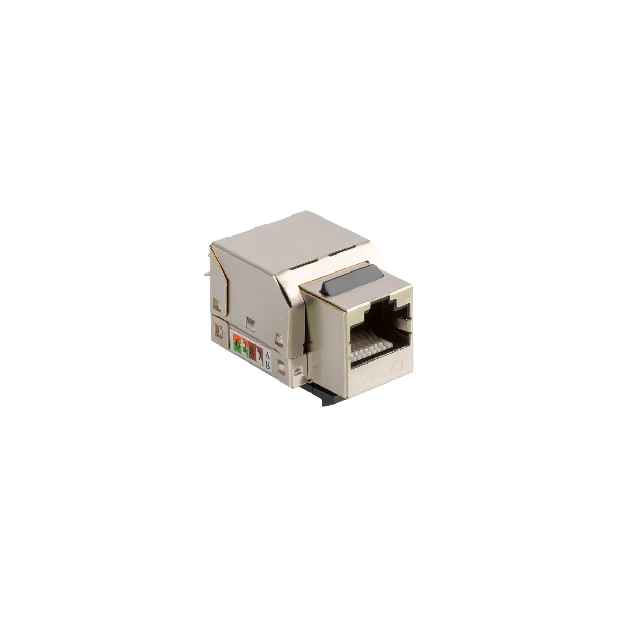 Модуль Keystone NTSS FTP RJ45 cat.5e, 90 градусов, черный