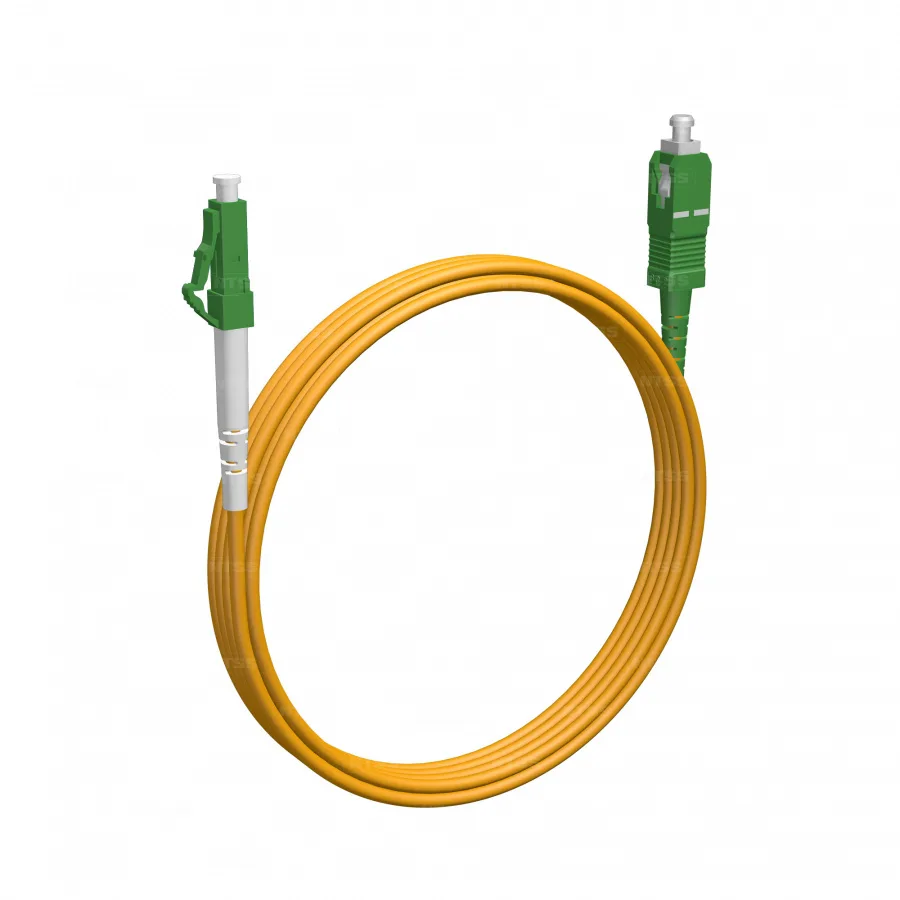 Шнур оптический NTSS PREMIUM spc LC/APC-SC/APC 9/125 3.0мм 3м LSZH (патч-корд)